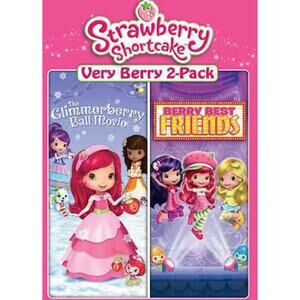 NEW Strawberry Shortcake Glimmerberry Ball / Berry Best Friends DVD 2-CD Set